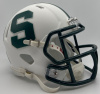 Michigan State vs Iowa Riddell Speed 9-30-2023 Satin White 